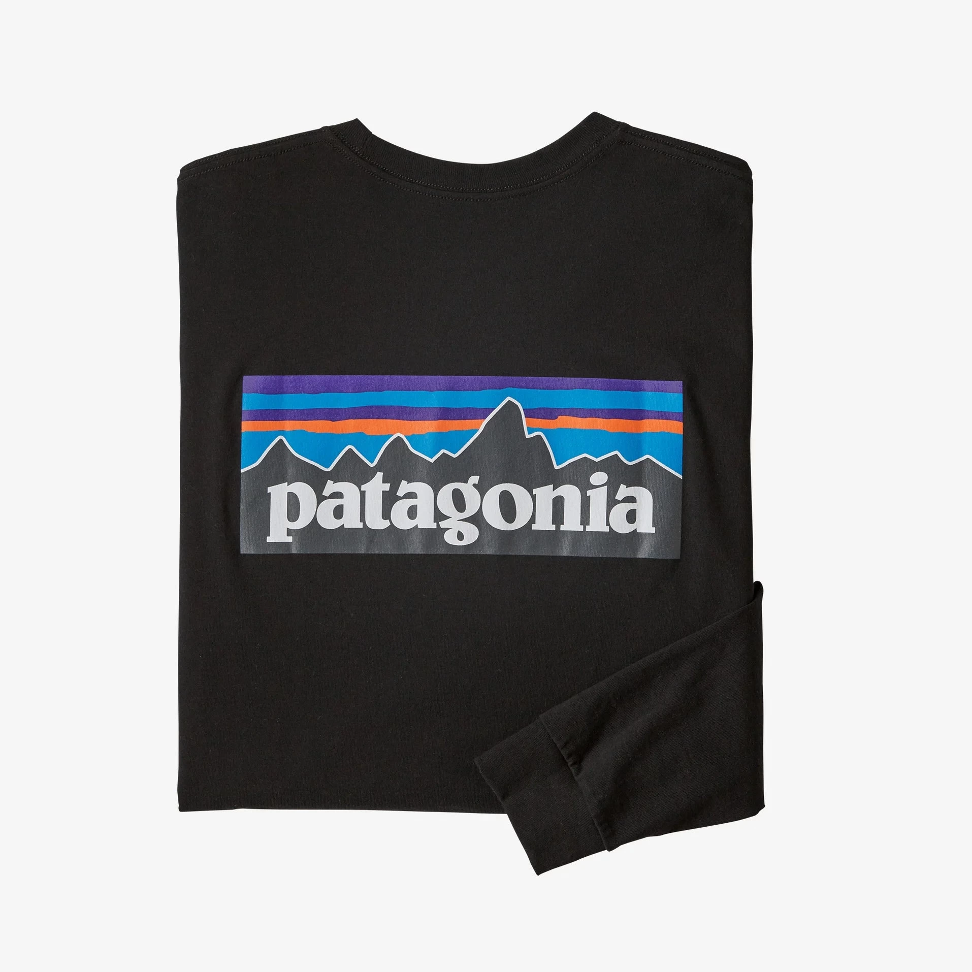 Patagonia Men's Long-Sleeved Logo Responsibili-Tee 1 Patagonia Men's Long-Sleeved Logo Responsibili-Tee