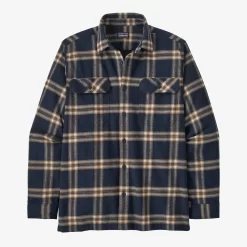 Patagonia Men's Long-Sleeved Organic Cotton Midweight Flannel Shirt