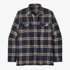 Patagonia Men's Long-Sleeved Organic Cotton Midweight Fjord Flannel -go fishing 42400 NOLN e60eab3c fba8 41b4 86dc 9621f07c21a8