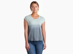 Kuhl Women's Isla Short Sleeve Shirt 9 Kuhl Women's Isla Short Sleeve Shirt -go fishing 8307 isla ss eucalyptus front pdp photo