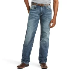 Ariat Men's M4 Low Rise Coltrane Boot Cut Jeans (10017511) -go fishing Ariat Mens M4 Low Rise Coltrane Boot Cut Jean 10017511 Pants Ariat 28 30 Durango 6