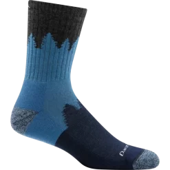 Darn Tough Men's Number 2 Micro Crew Cushion Socks (1974) -go fishing Darn Tough Number 2 Micro Crew Cushion Socks 1974 Socks Darn Tough L Charcoal 3