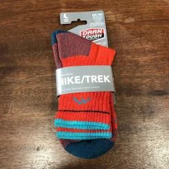 Darn Tough Women's Hiker Micro Midweight Crew Cushion Sock (1903) -go fishing IMG 1042 scaled