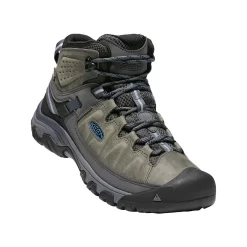 X Keen Men's Targhee III Mid WP Steel Grey/Captains Blue (1017788) -go fishing Keen Mens Targhee III Mid WP Steel GreyCaptains Blue Boot Keen 4