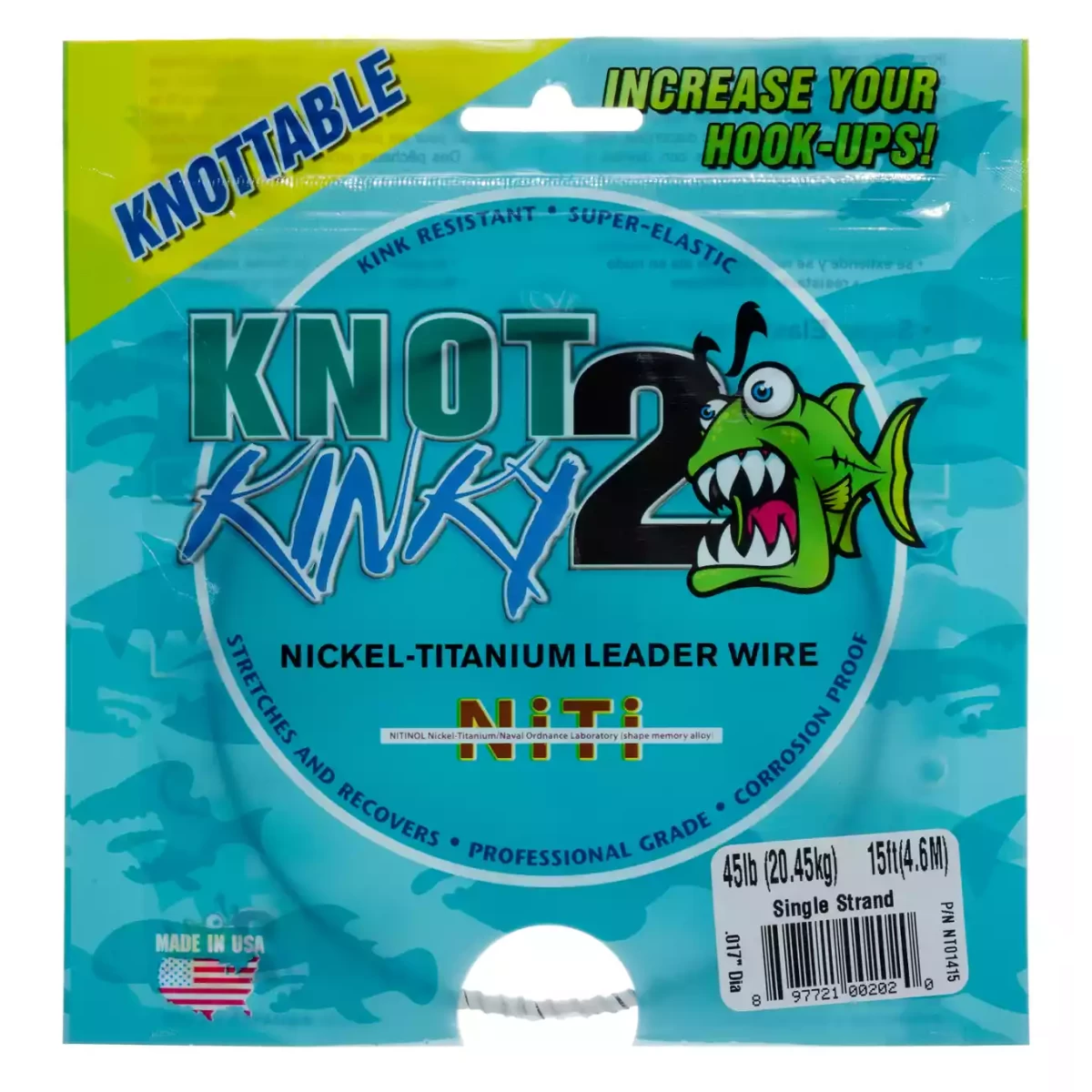Knot 2 Kinky Leader Wire 1 Knot 2 Kinky Leader Wire