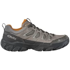 Oboz Footwear Oboz Men's Sawtooth X Low (23901) -go fishing M Sawtooth X Low Hazy Gray out side 19881