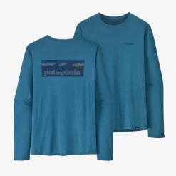 Patagonia Men's Long-Sleeved Capilene® Cool Daily Graphic Shirt - Waters (45170) -go fishing Men sLong SleevedCapilene CoolDailyGraphicShirt Waters45170