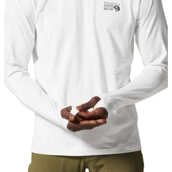 Mountain Hardwear Men's Crater Lake Long Sleeve Shirt -go fishing MountainHardwearCraterLakeWhite2