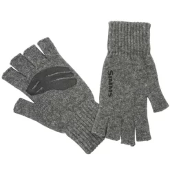 Simms Wool Half Finger Glove