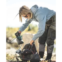 Simms Riverkit Wader Tote (13610) -go fishing SimmsRiverkitWaderTote13610Anvil 1