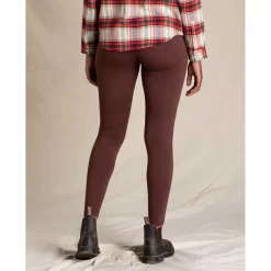 Toad&Co Women's Lean Legging -go fishing T1041198 Deep Mahogany 2 1200x ada668aa ed8d 4831 8480 be856d23c8ad
