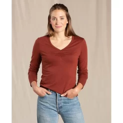 Toad&Co Women's Rose Long-Sleeve Tee