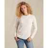 Toad&Co Women's Foothill Pointelle Long Sleeve Crew