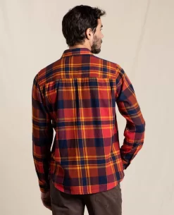 Toad&Co Men's Indigo Flannel Long Sleeve Shirt -go fishing T2241108 Canoe 2 1200x f6ef7697 9287 44f4 bba9 7eee4aa693cd