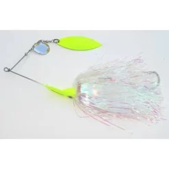 Tyrant Weed Wrangler Spinner Bait -go fishing Tyrant Weed Wrangler Spinner Bait Tyrant ChartreuseWhite Pearl 3