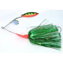 Tyrant Weed Wrangler Spinner Bait -go fishing Tyrant Weed Wrangler Spinner Bait Tyrant FiretigerOrange Pearl 5