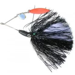 go fishing -go fishing Tyrant Weed Wrangler Spinner Bait Tyrant SilverRedBlack 2