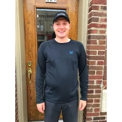 Vortex Men's Weekend Rucker Long Sleeve -go fishing Vortex Mens Weekend Rucker Long Sleeve Shirt Vortex M Black 3