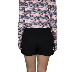 Aftco Women's Sirena Shorts -go fishing W201 BLK 6 2048x2048 6543a56d 3622 422b aaad 9fb8b665abb5