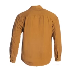 Woolly Dry Goods Men's 9oz Chamois Shirt -go fishing WC9OZ03 Back Men sChamoisShirt Chicory