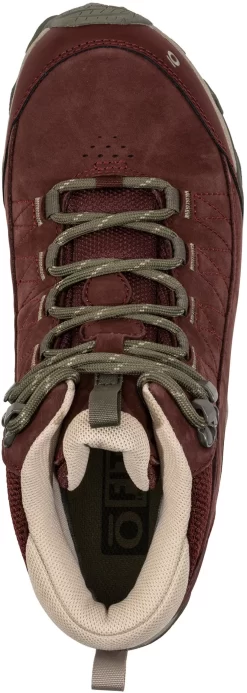 Oboz Footwear Oboz Women's Ousel Mid B-Dry (72002) -go fishing W Ousel Mid B DRY Port top 57557 scaled