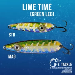 B&E LED STD SPOON 3 3/4" -go fishing led lime time 510x510 1