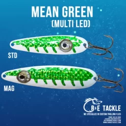 B&E LED STD SPOON 3 3/4" -go fishing led mean green 510x510 1