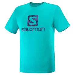 Salomon Men's Outlife Logo Short Sleeve Tee -go fishing salomon outlife logo short sleeve t shirt