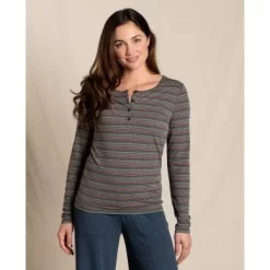 Toad&Co Women's Piru Long-Sleeved Henley -go fishing unnamed 1